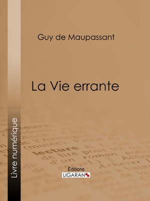 cover image of La Vie errante